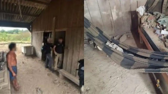Homem resgatado de trabalho an�logo � escravid�o dormia com bois e porcos e se alimentava 1 vez ao dia
