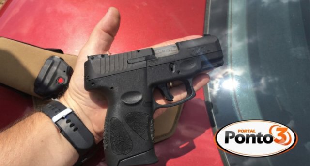 Funcion�rio de empresa terceirizada � preso com pistola durante revista na ArcelorMittal, na Serra