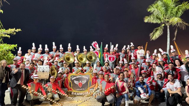 Banda Musical Municipal de Jaguar� fez hist�ria no Concurso de Bandas em Maca�