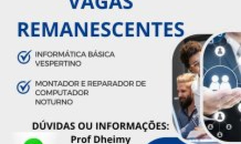 Últimas vagas para cursos gratuitos de...<p>Últimas vagas para cursos gratuitos de Informática Básica e Montador de Computador pelo Qualificar ES em Nova Venécia</p>