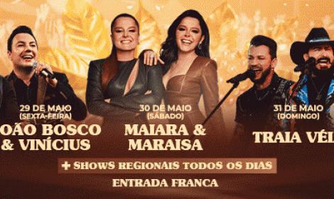 VILA VALÉRIO EM FESTA! Grandes atraç�...<p>Evento tradicional terá portões abertos todas as noites e promete movimentar o agronegócio, o turismo e o comércio local no Pátio Condeva.</p>